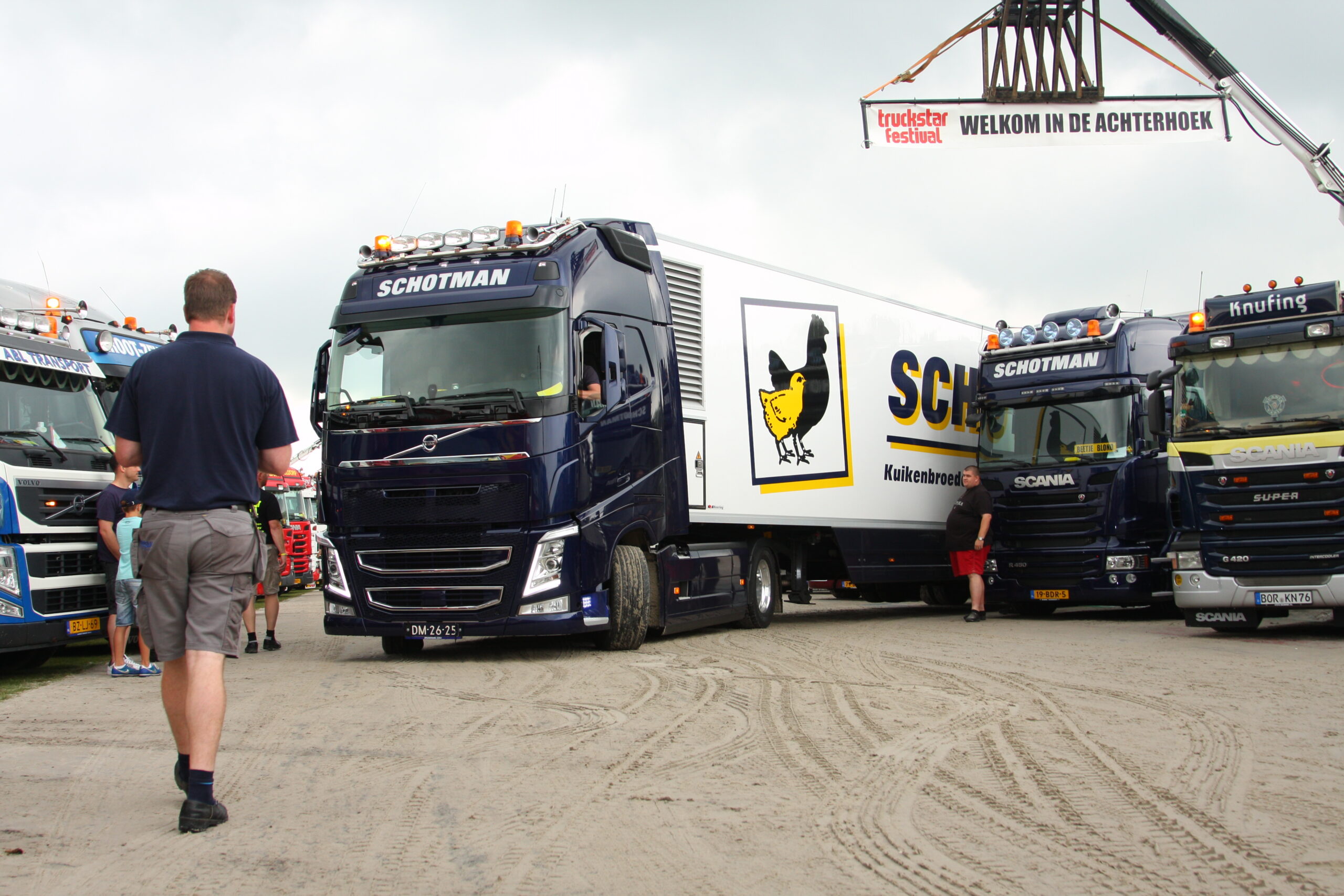 Soepel inparkeren voor 2.200 trucks