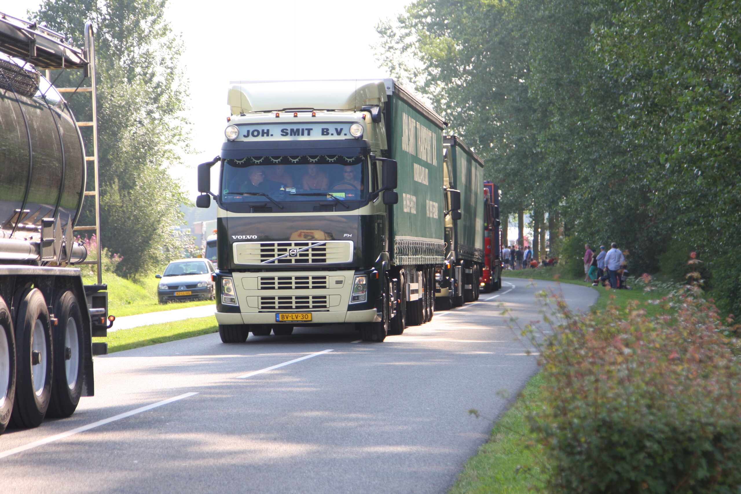 Het grote uitrijden is begonnen