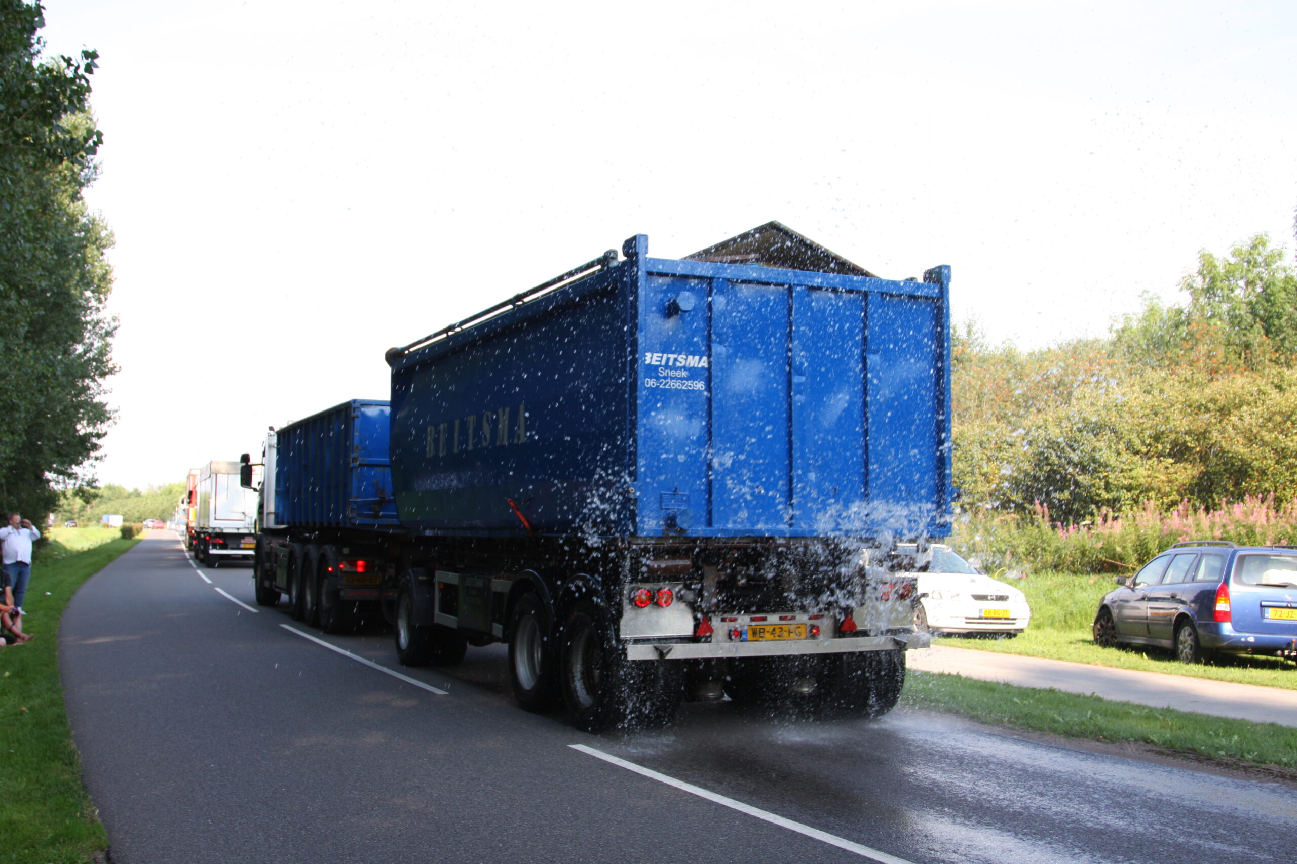 Het grote uitrijden is begonnen