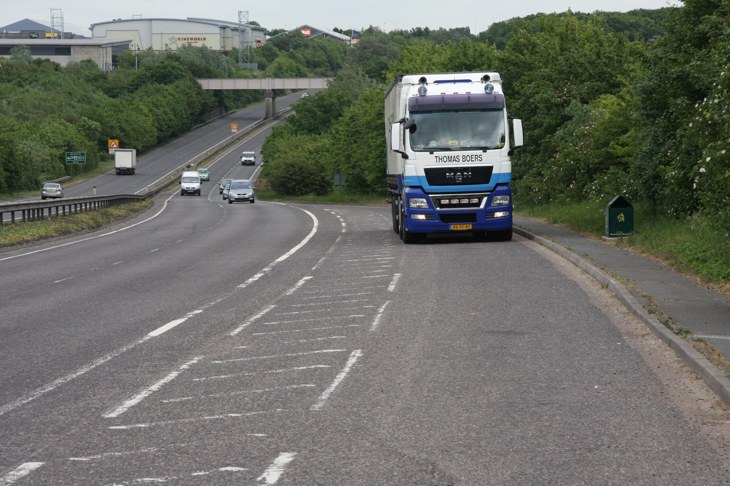 Vrachtwagen-tol Verenigd Koninkrijk