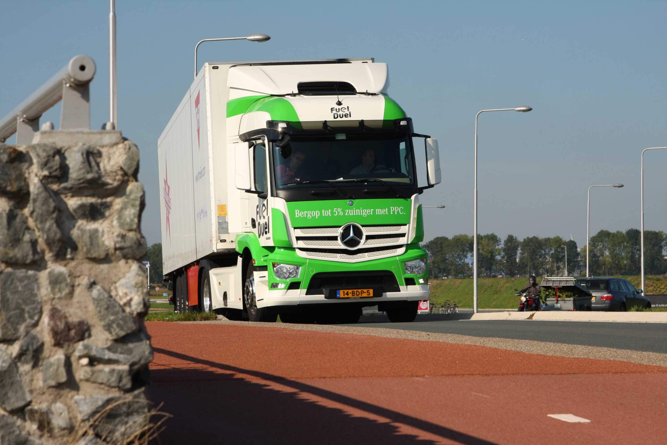 De trucks zijn getest!