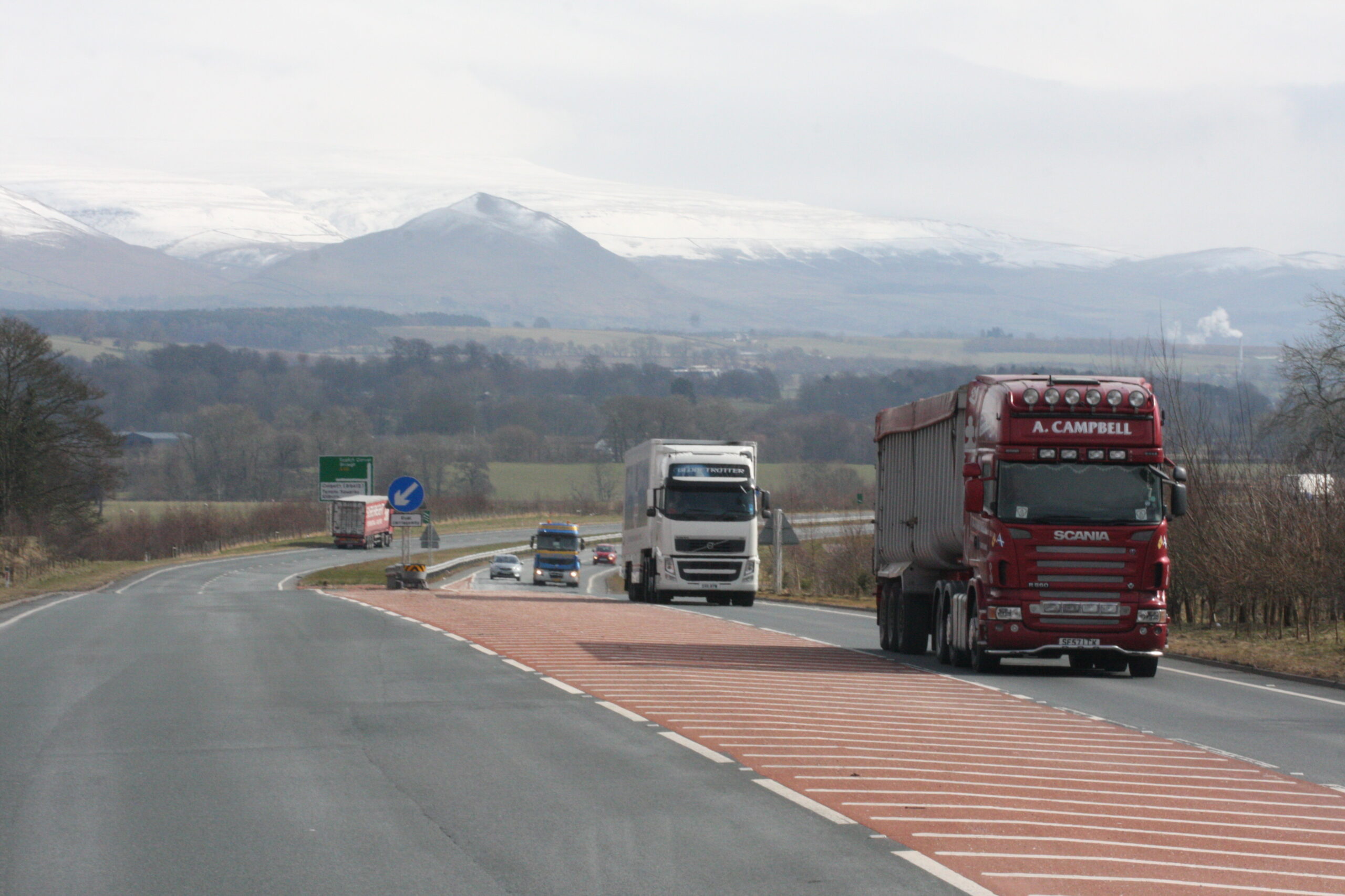 Vrachtwagen-tol Verenigd Koninkrijk