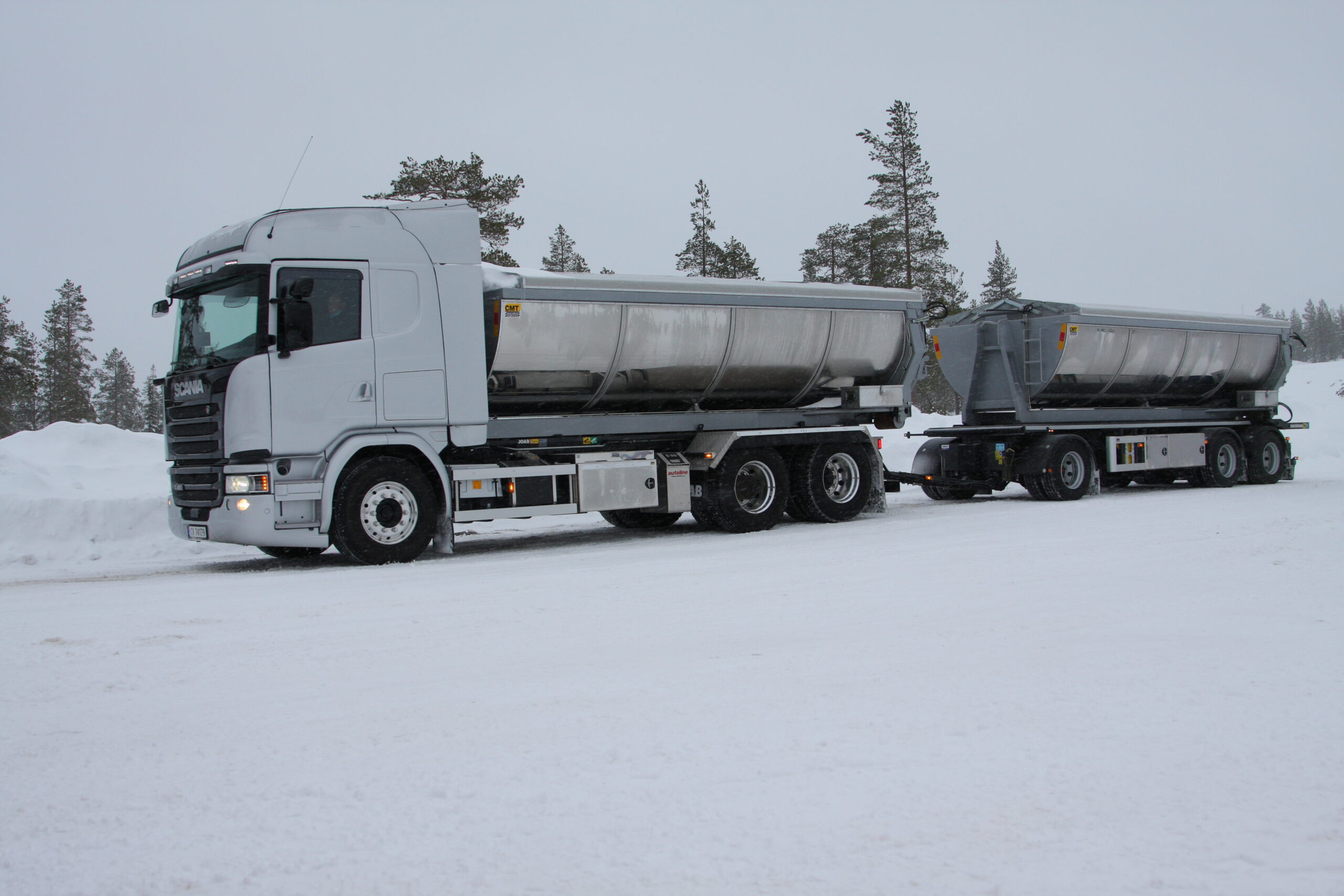 Op Noorse winterwegen