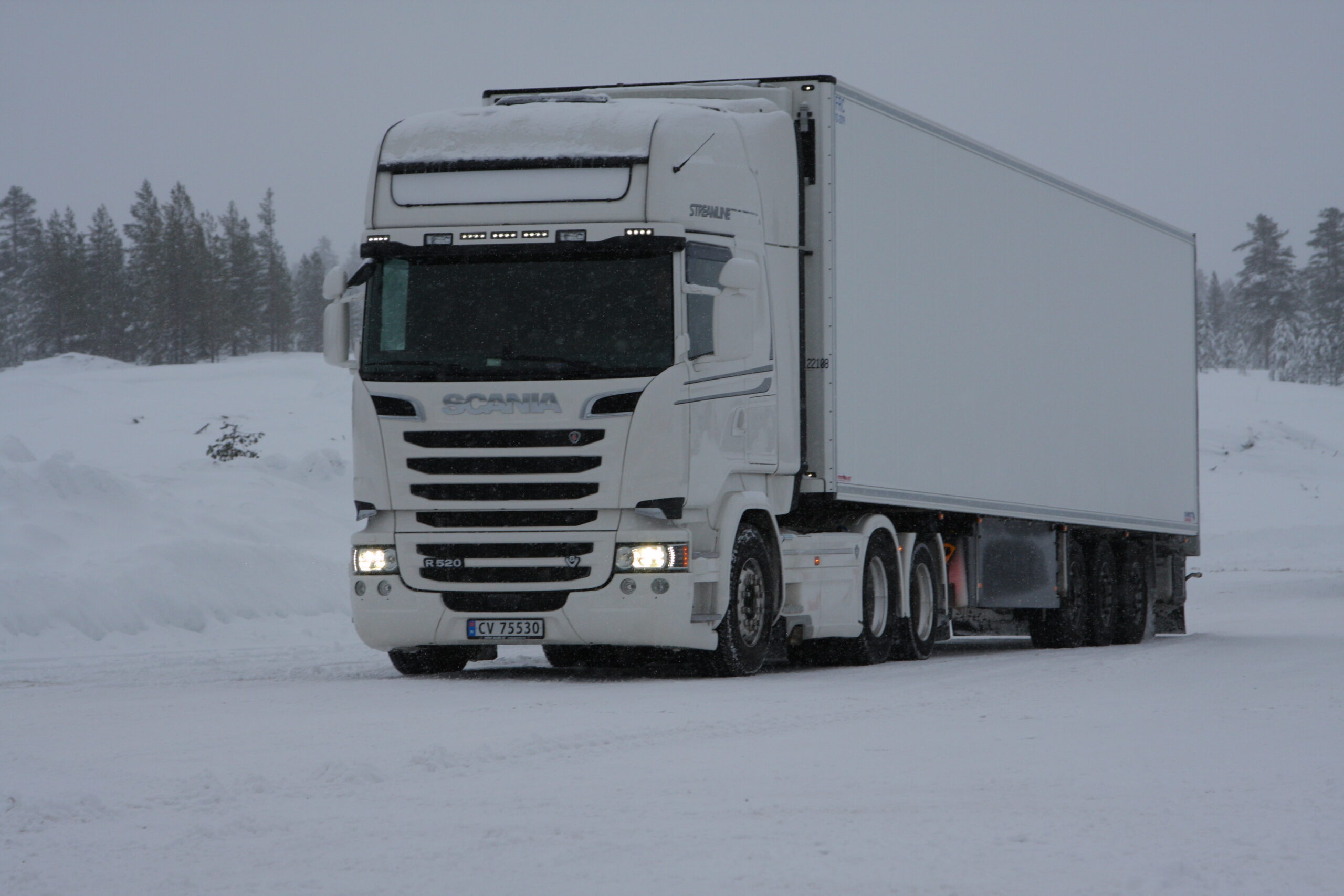 Op Noorse winterwegen met Scania