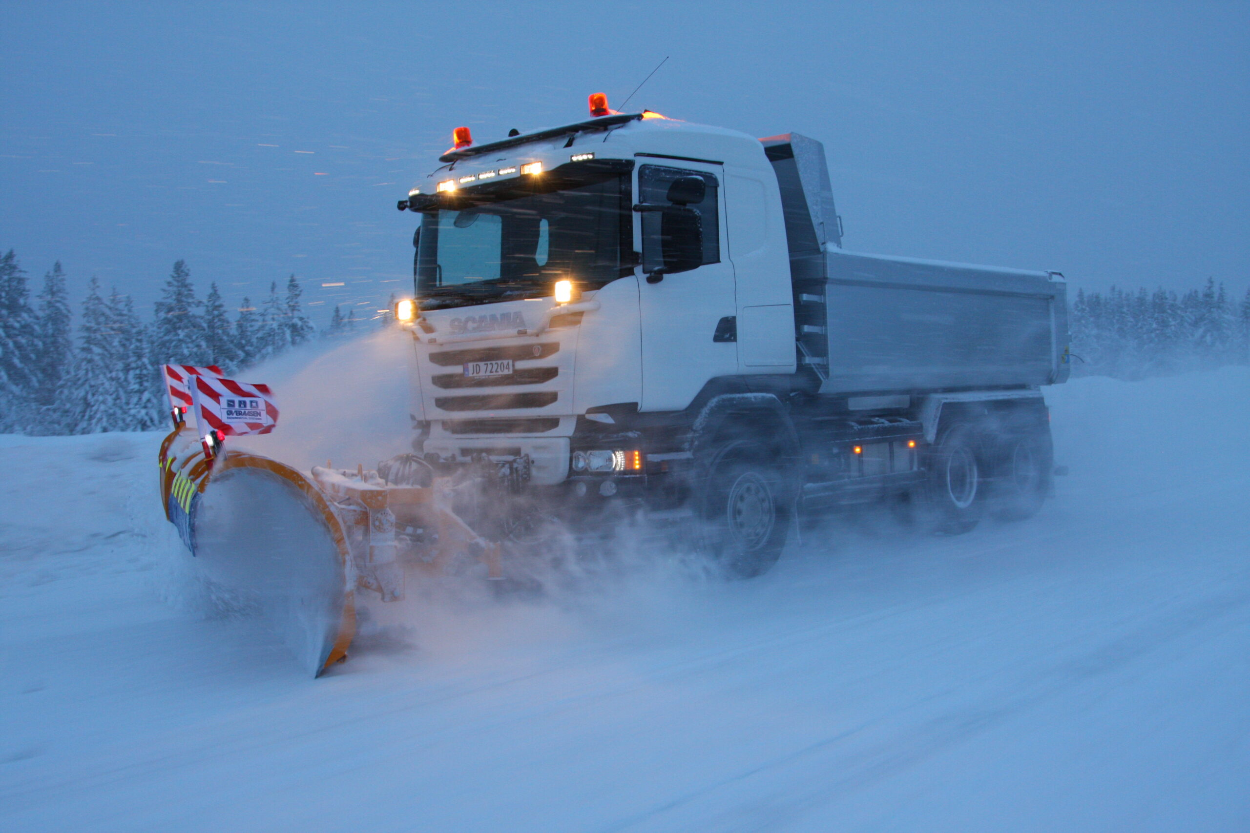 Op Noorse winterwegen met Scania