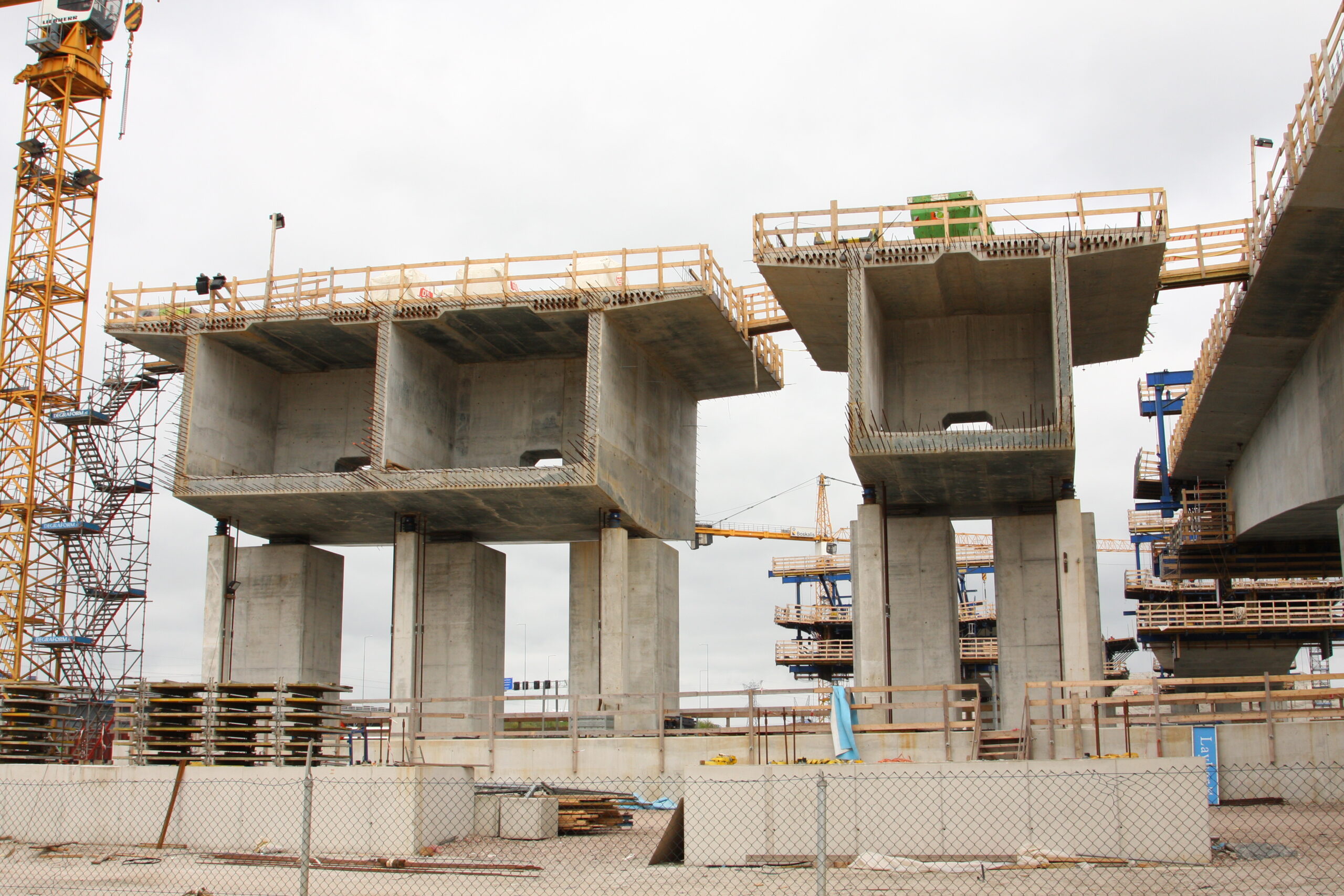 Mooie plaatjes bouw brug A9