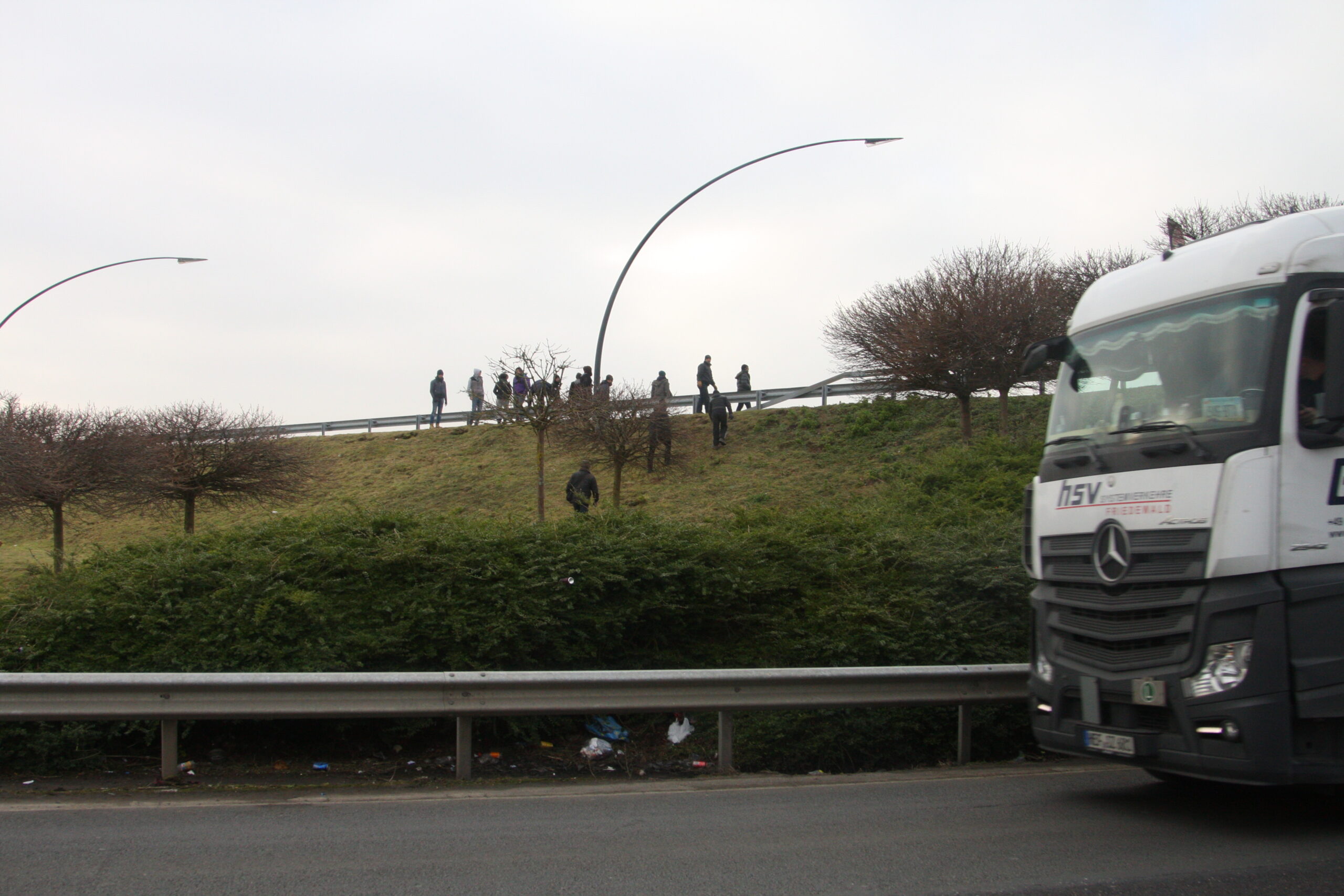 Truckstar bezoekt Calais