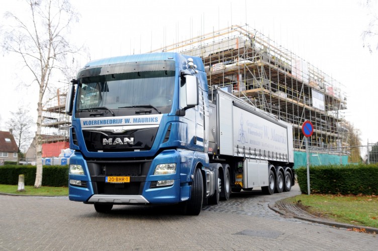 MAN TGX voor Mauriks