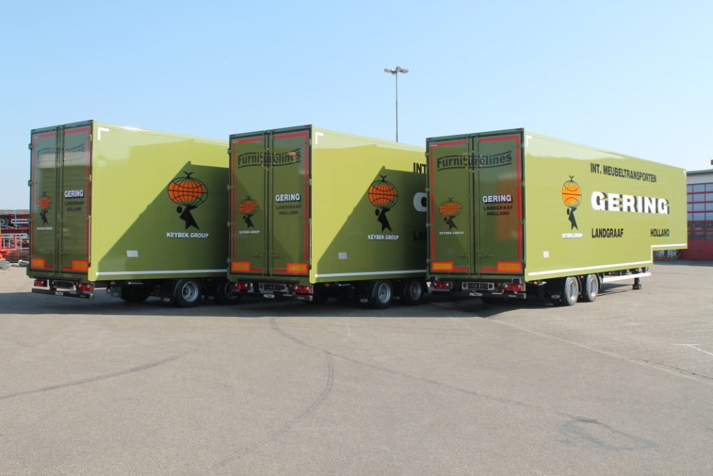 Nieuwe Pacton trailers voor F. Gering