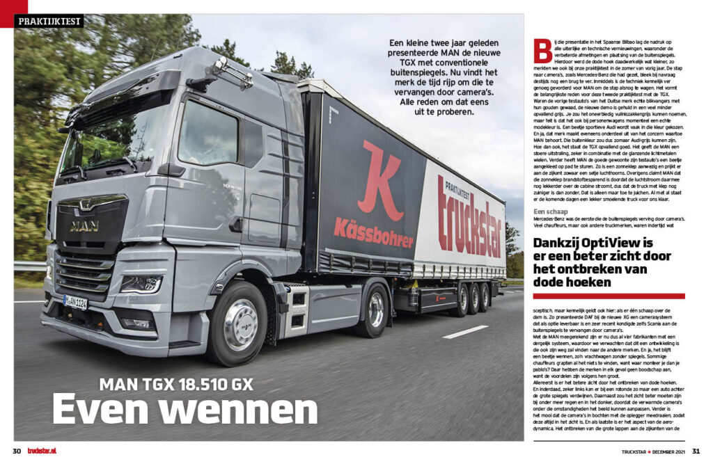 MAN TGX Praktijktest