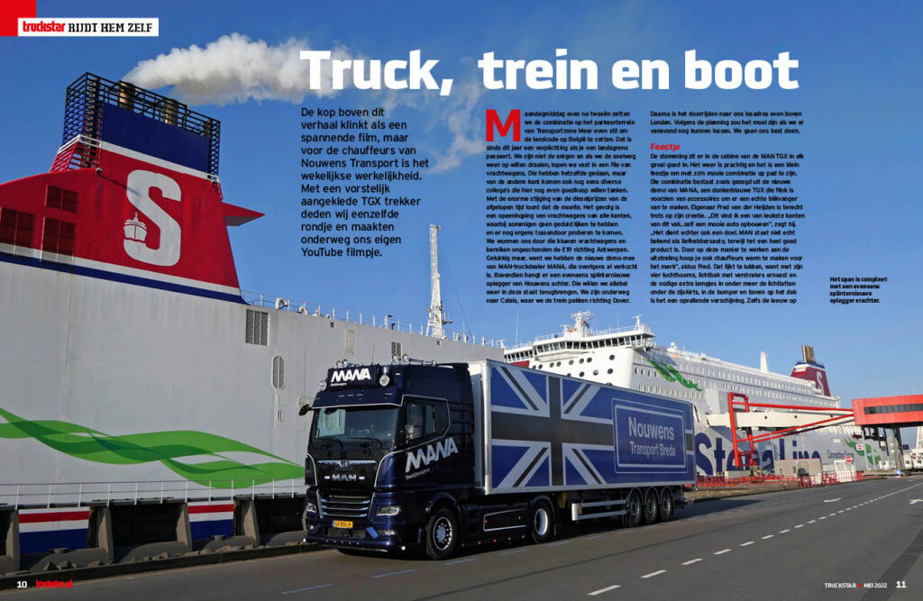 Truckstar Rijdt 'm Zelf