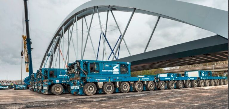 Inrijden spoorbrug een succes