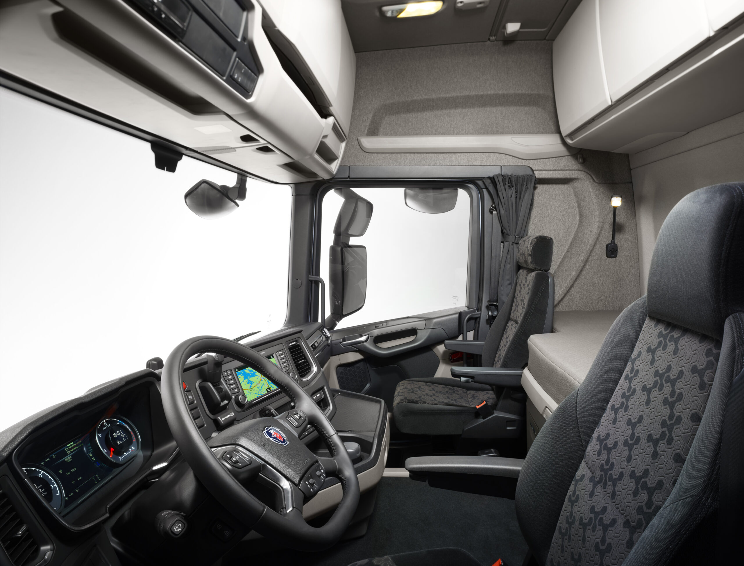 Cab interior, CR20 Highline Södertälje, Sweden Photo: Göran Wink 2016