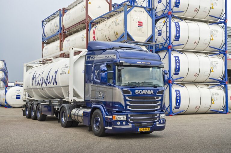 ADR-gekeurde Scania G340 op LNG