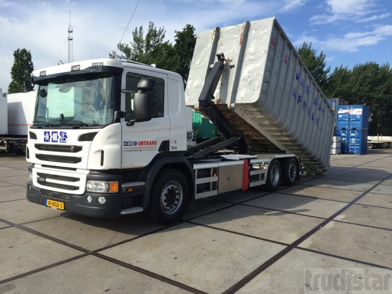 Scania P320 Imtrans laag bij de grond