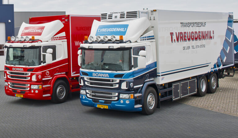 Nieuwe Scania's voor T. Vreugdenhil