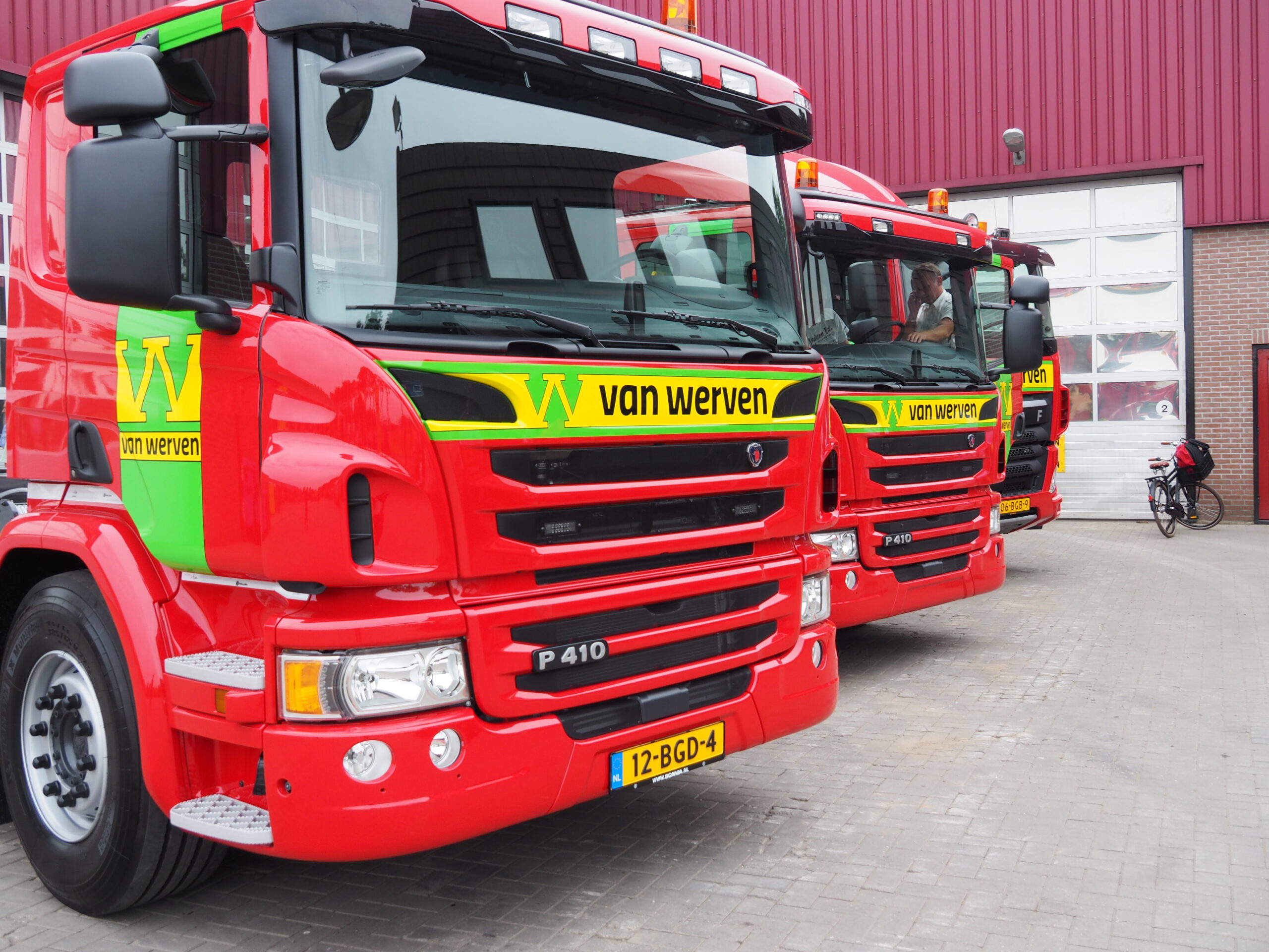 Zeven Scania's voor Van Werven