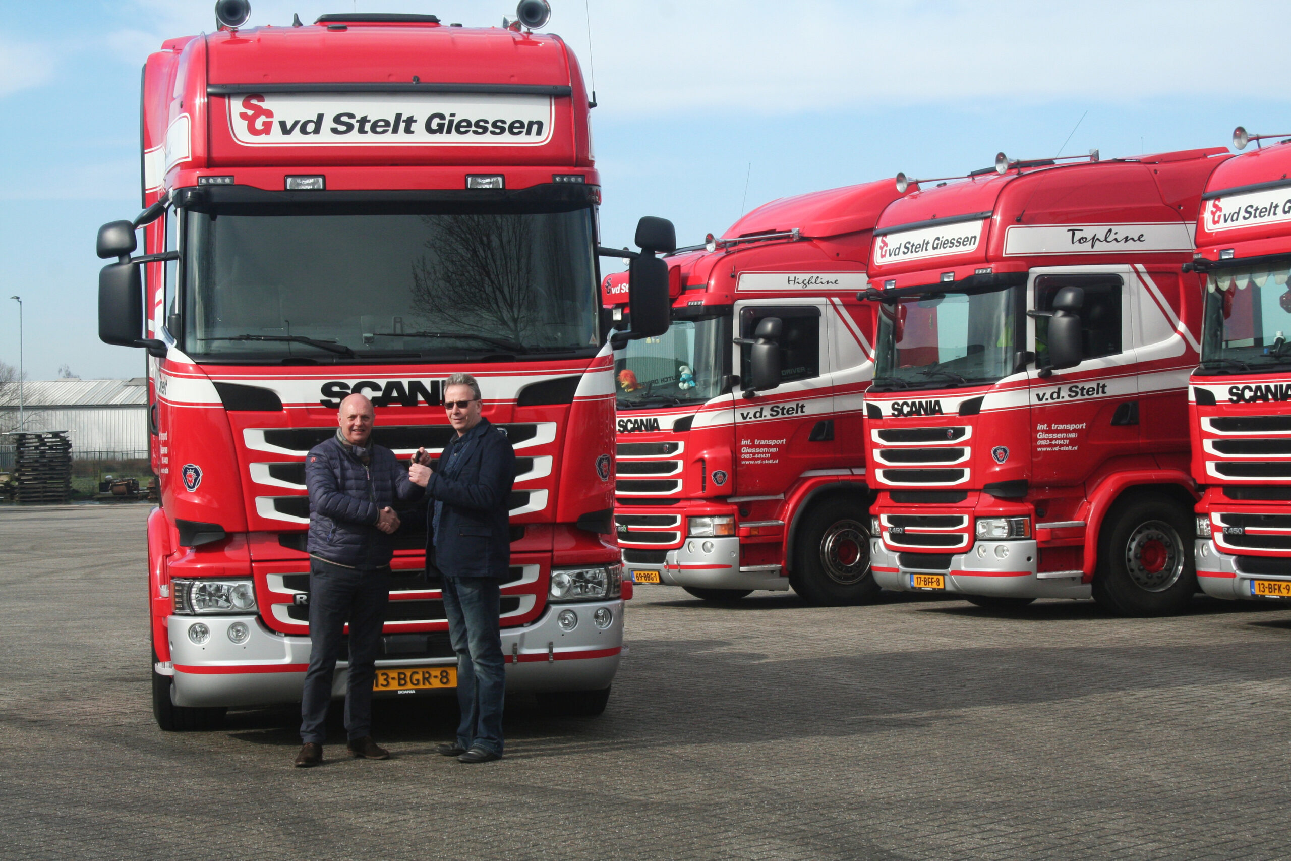 Scania R450's Van der Stelt