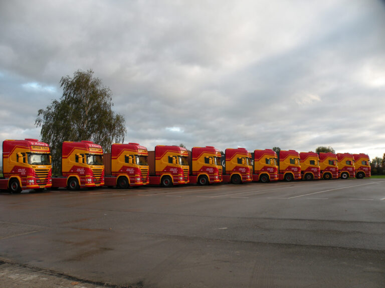 20 Scania R450's naar Henk Vlot