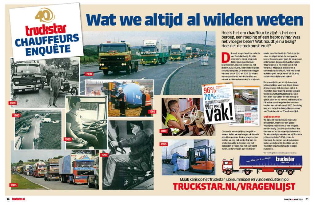 De grote Truckstar chauffeursenquête