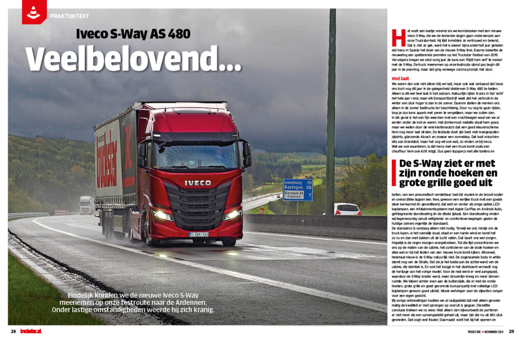 praltijktest Iveco S-Way