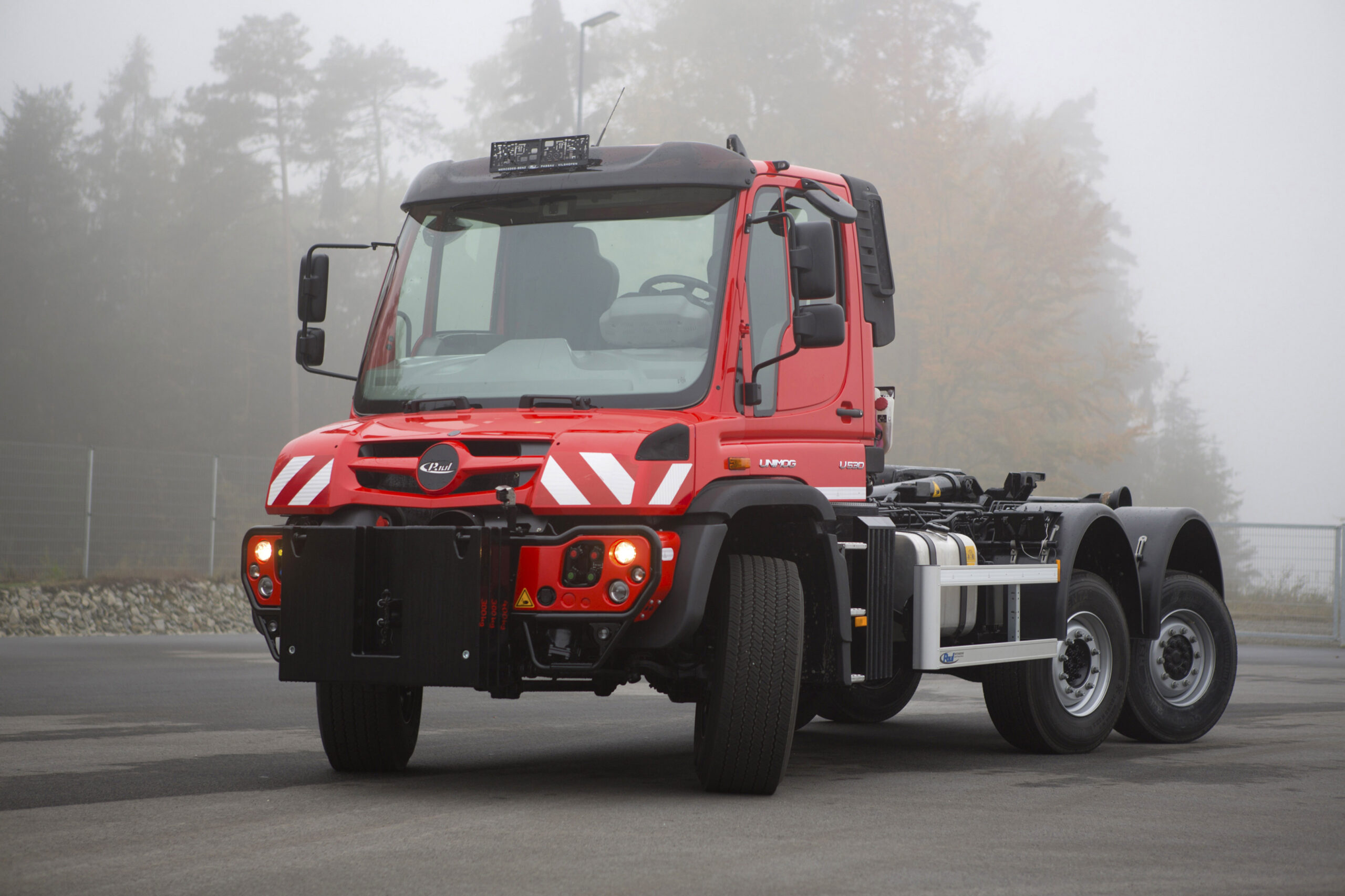 Paul Nutzfahrzeuge past Unimog aan