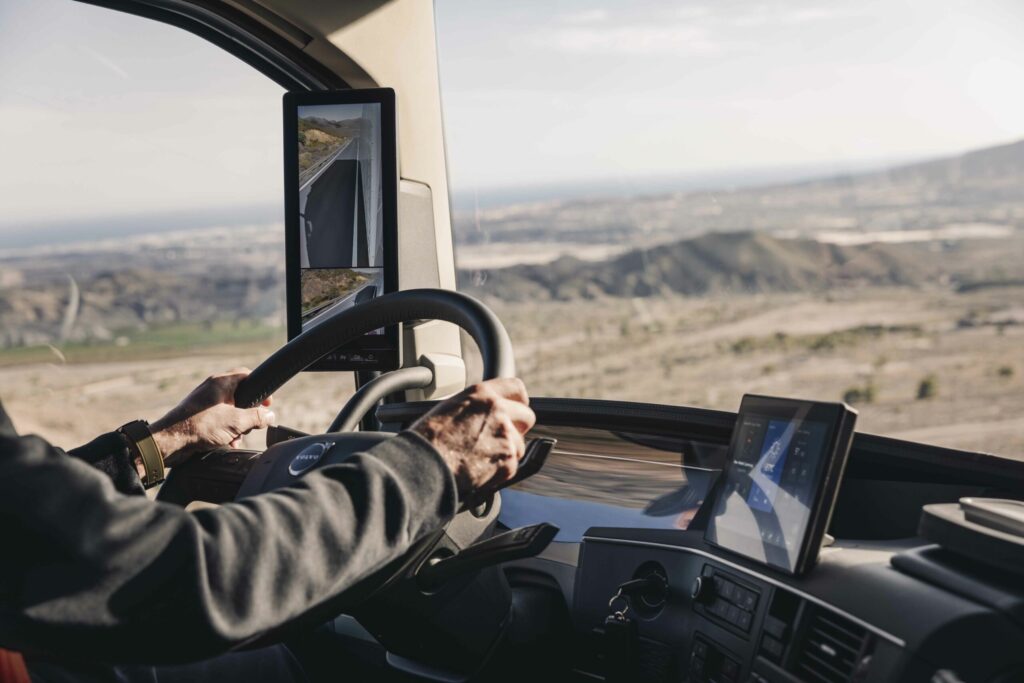 interieur nieuwe Volvo