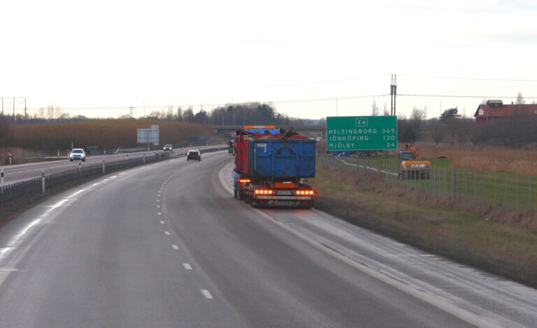 Nu wel Zweedse straf frauderende chauffeur