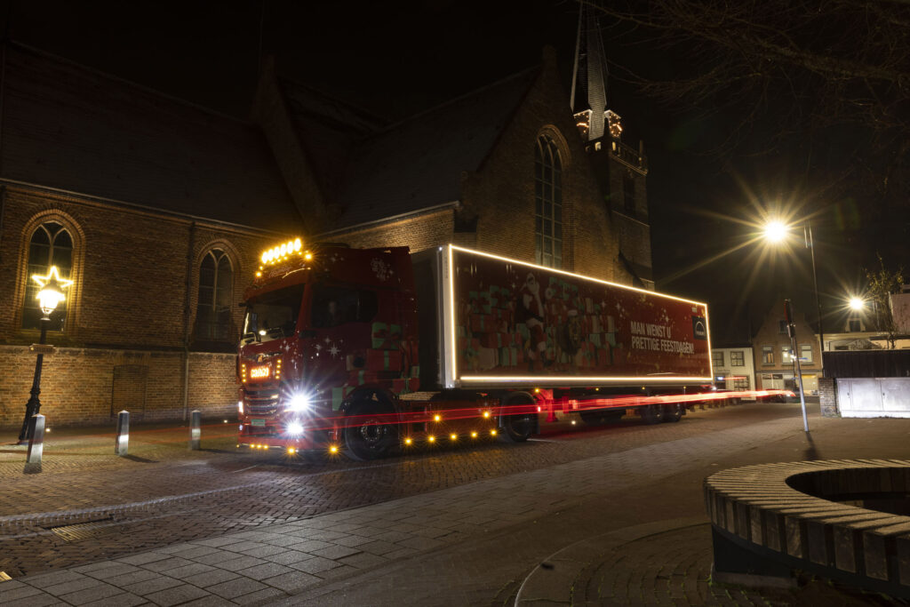 Kersttruck MAN