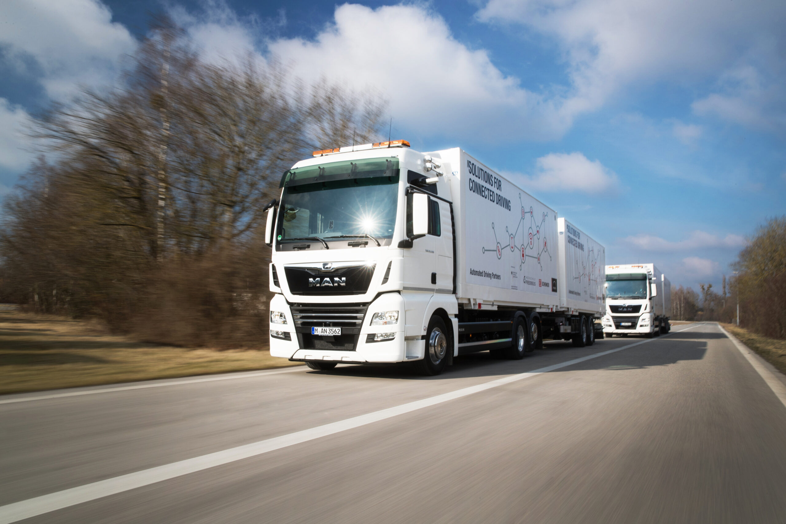 MAN DB Schenker platooning