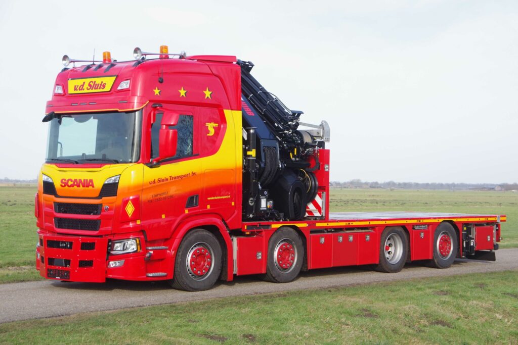 Scania wide spread